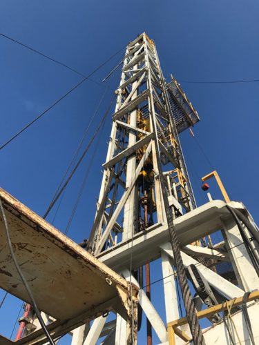 drilling rig service call
